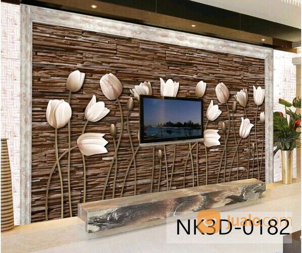 Wallpaper Dinding Custom 3 Dimensi