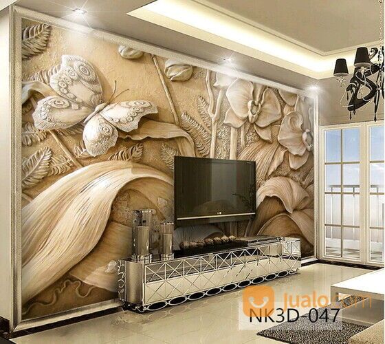 Wallpaper Dinding Custom 3 Dimensi