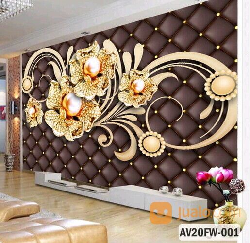 Wallpaper Dinding Custom 3 Dimensi