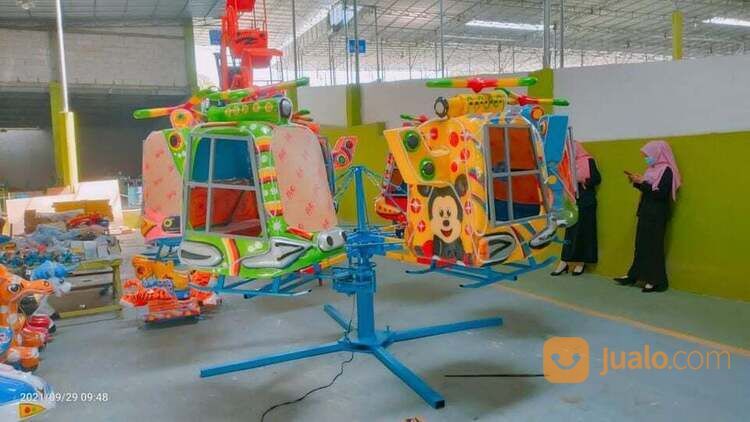 Odong Odong Mobil - Kereta Mini Wisata - Komedi Putar Helikopter Kereta Panggung