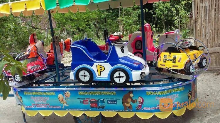 Odong Odong Mobil - Kereta Mini Wisata - Komedi Putar Helikopter Kereta Panggung