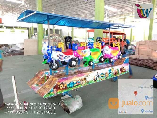 Odong Odong Goyang - Kereta Lantai Kereta Panggung Mini Wisata