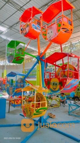 Kereta Kencana Naga - Odong Odong Kereta Lantai Komedi Putar Kincir Mini