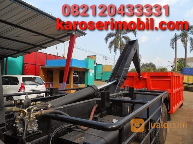 HIDROLIK MOBIL SAMPAH HIDROLIK TRUK SAMPAH SINGLE HIDROLIK DOUBLE HIDROLIK