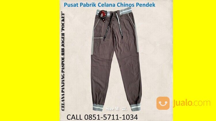 Terbaik!! Pabrik Celana Cargo Panjang Slim Fit Kota Ternate, WA 0851-5711-1034