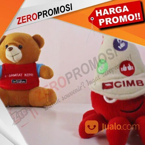Souvenir Boneka Maskot Custom Ukuran 15inch