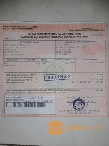 Tanah Luas Strategis Cocok Untuk Gudang Atau Tempat Usaha Di Karangjuwet Karangploso Malang