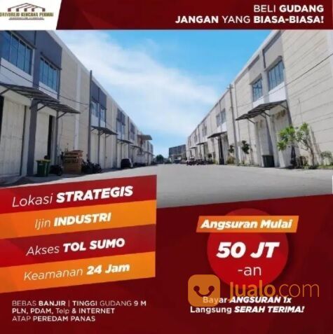 Pergudangan Driyorejo Kencana Permai (DKP) Dekat Pintu Tol