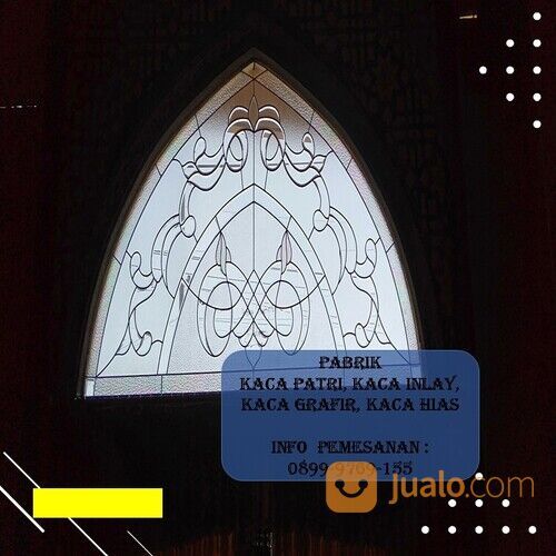 Kerajinan Toko Kaca Patri Grafir Gereja - Lahat
