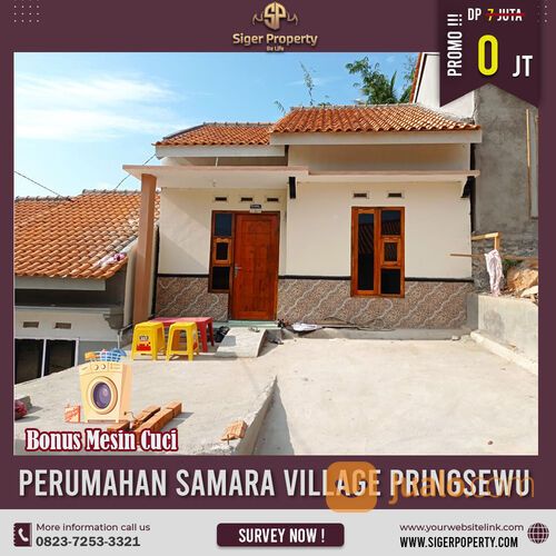 Rumah Subsidi Deket Pasar Pagelaran Pringsewu
