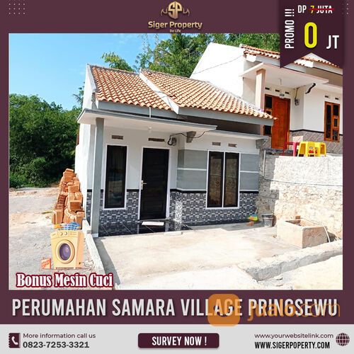 Rumah Subsidi Deket Pasar Pagelaran Pringsewu