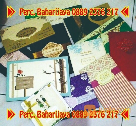 Cetak Undangan Blangko Full Color