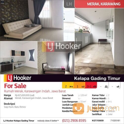 Rumah Perumahan Karawang Indah, Karawang, Jawa Barat