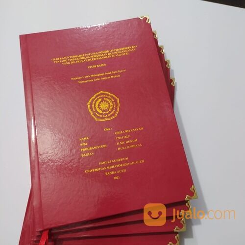 Cetak Skripsi Hardcover