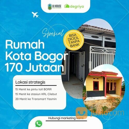 Rumah Bogor 100 Jutaan Dekat Stasiun KRL Cilebut