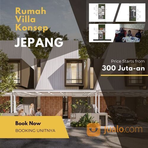Rumah Gaya Jepang 2 Lantai 300Jt-An Di Kertajati