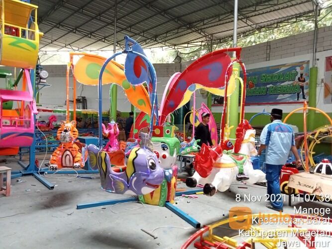 Komedi Putar Lantai Badut Odong Odong - Kereta Mini Wisata Jetbus