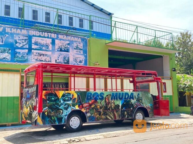 Komedi Putar Lantai Badut Odong Odong - Kereta Mini Wisata Jetbus