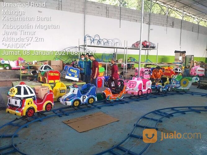 Komedi Putar Lantai Badut Odong Odong - Kereta Mini Wisata Jetbus