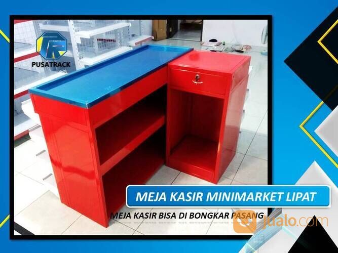 Meja Kasir Toko Sembako | Ukuran Meja Kasir Toko