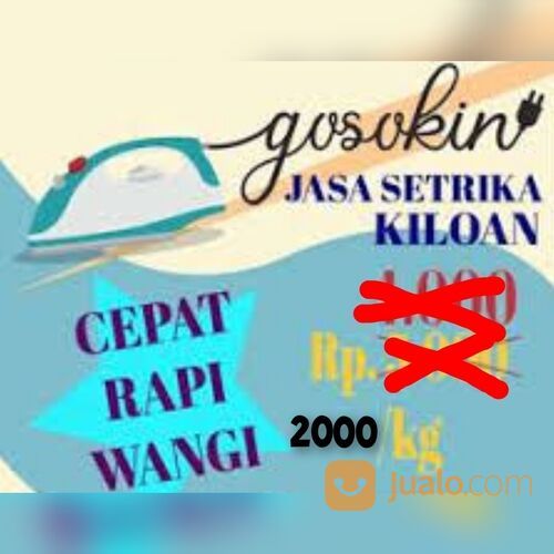 Jasa Setrika Khusus Baju Dan Celana harian kiloan