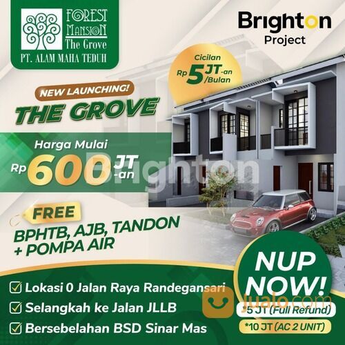 The Grove By Forest Mansion, Rmh & Ruko Mulai 600juta