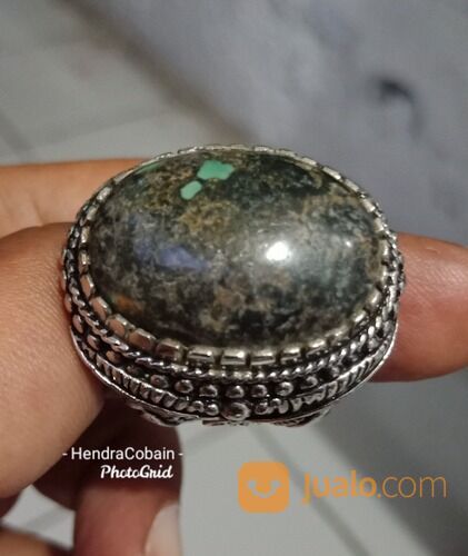 Natural Batu Pirus Persia Beras Kutah Jadoel Antik