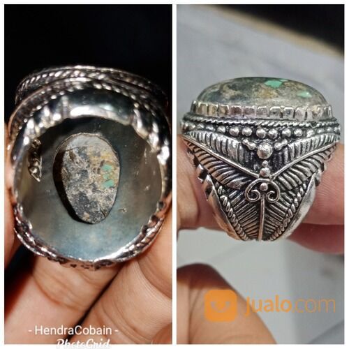 Natural Batu Pirus Persia Beras Kutah Jadoel Antik