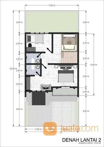 Rumah Mewah 2 Lantai Dekat Citra Garden Medan