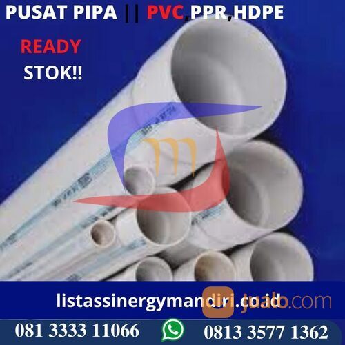 DISTRIBUTOR PIPA PVC BERKUALITAS DAN MURAH,SNI