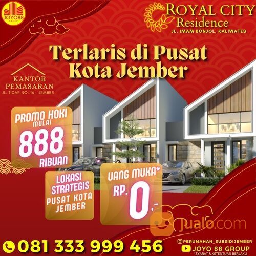 PERUMAHAN TERLARIS DI JEMBER ROYAL CITY RESIDENCE