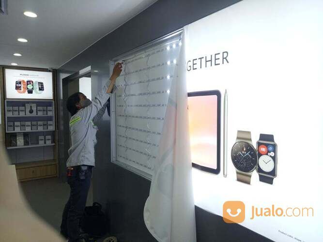 Perbaikan Neon Box, Neon Sign, Lampu Reklame Di Mall Di Toko Atau Ruko