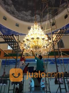 Jasa Pemasangan Service Cuci Lampu Hias Kristal Tangerang