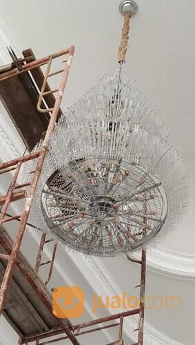 Jasa Pemasangan Service Cuci Lampu Hias Kristal Tangerang