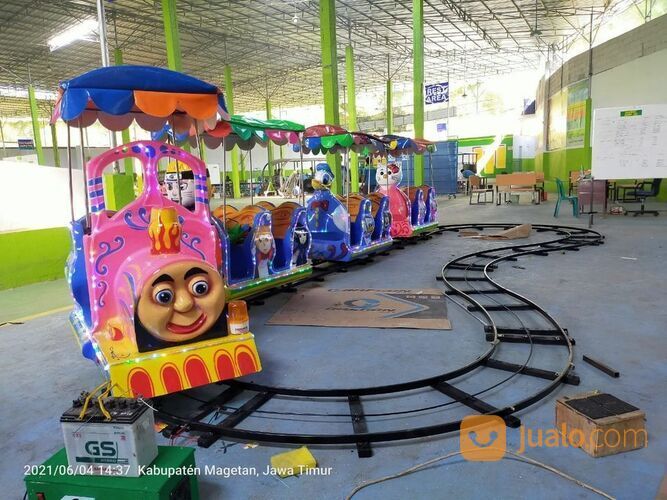 Kereta Mini Wisata Odong Odong - Kereta Panggung Kereta Lantai Full Aksesoris