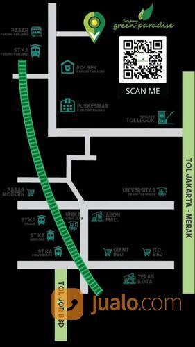 Rumah Serpong Garden Village Parung Panjang