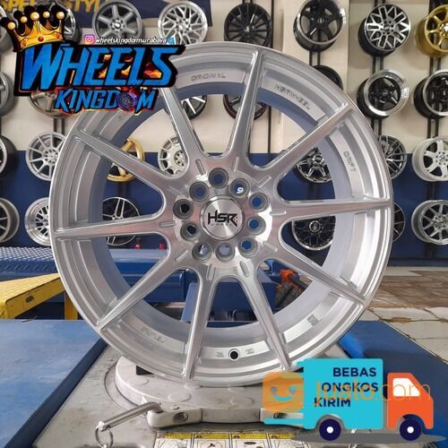 Velg HSR Rai S2 R17 Surabaya 5x100/114,3 Sienta Ertiga Wheels Kingdom