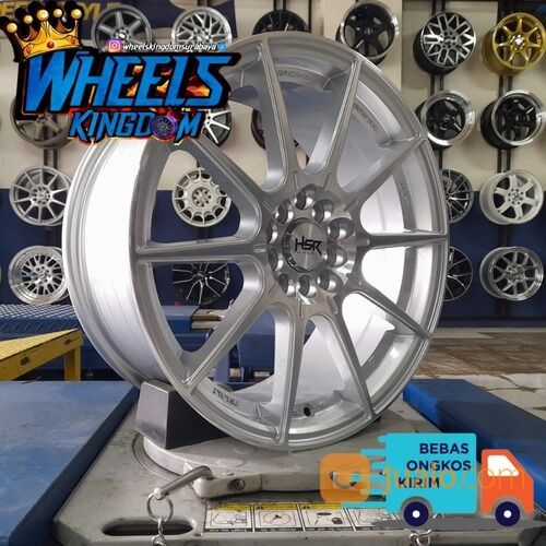 Velg HSR Rai S2 R17 Surabaya 5x100/114,3 Sienta Ertiga Wheels Kingdom
