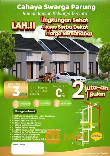 Rumah Syariah , Cahaya Swarga Parung , Ummat Property