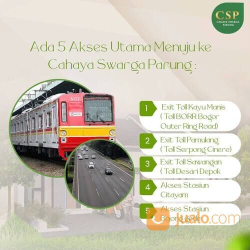 Rumah Syariah , Cahaya Swarga Parung , Ummat Property