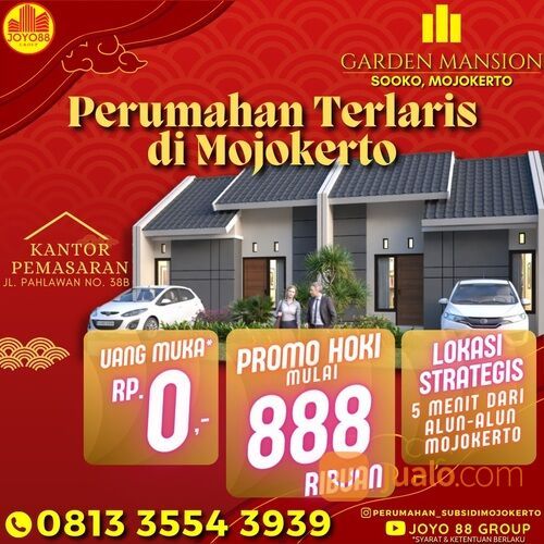 PERUMAHAN KPR GARDEN ICON CICILAN 1JUTAAN* DAN DP 0
