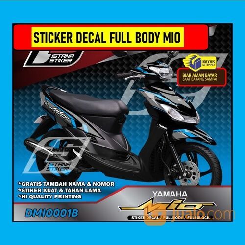 Sticker Decal Mio Full Body