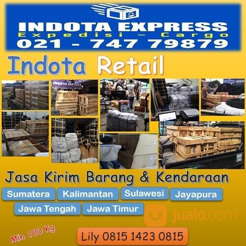 INDOTA EXPRESS /JASA KIRIM BARANG CARGO MURAH / KIRIM MOTOR MOBIL / PINDAHAN