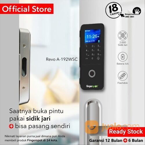 Revo A-192WSC Kunci Digital Purwokerto Untuk Pintu Kayu