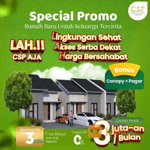 Rumah Syariah , Cahaya Swarga Parung , Ummat Property