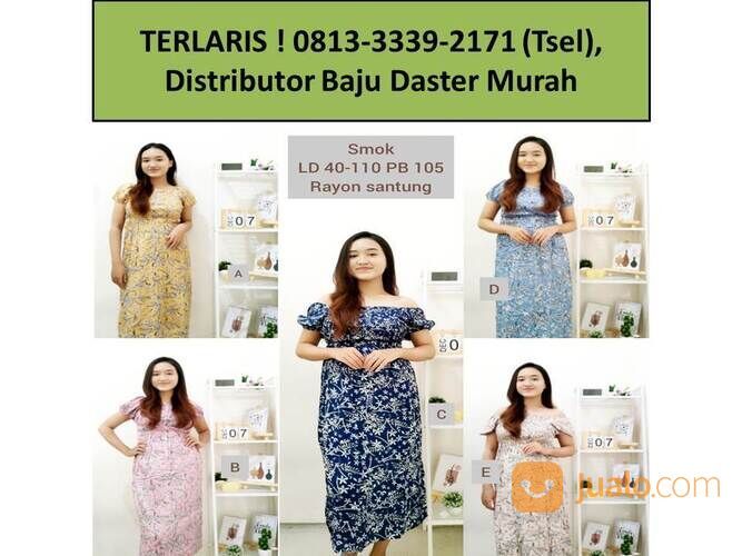 TERLARIS ! 0813-3339-2171 (Tsel), Distributor Baju Daster Murah Nganjuk