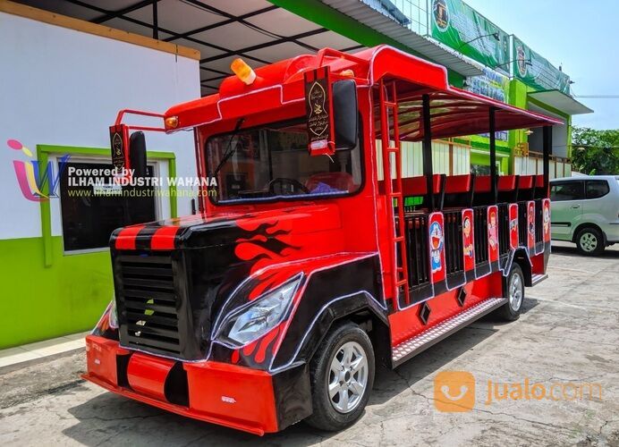 Odong Odong Kereta Mini Panggung - Kereta Wisata Full Aksesoris
