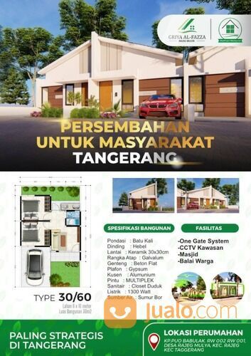 Perumahan Syariah Di Rajeg Tangerang | GRIYA AL FAZZA RAJEG MULYA