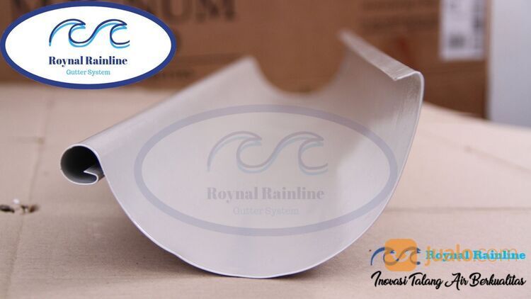 Talang Air Hujan Metal Baja Galvalum Ex Lindab