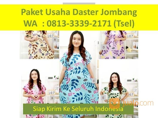 GROSIR ! 0813-3339-2171 (Tsel), Paket Usaha Baju Daster Kekinian Jombang